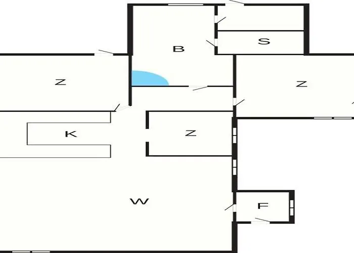 Dom wakacyjny 6 Person In Løkken
